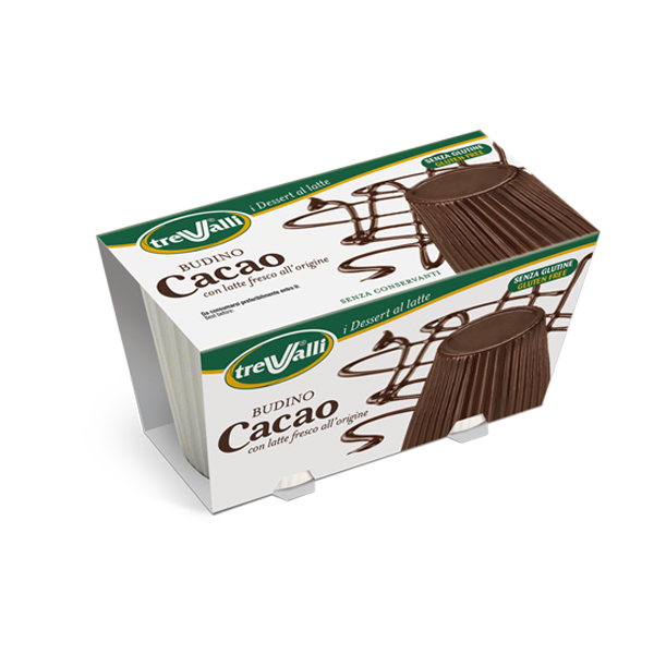 Budinca de Cacao Trevalli 200g